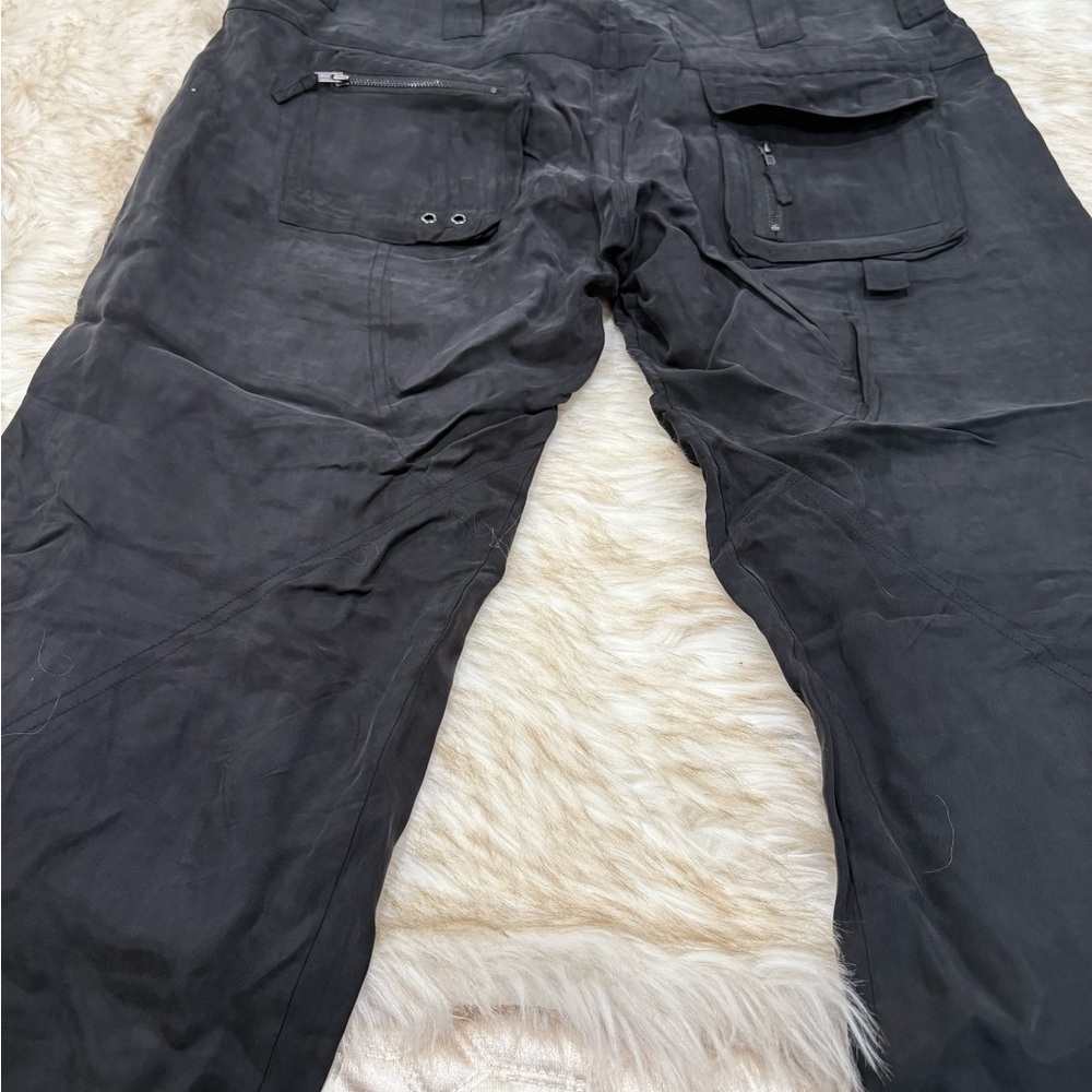 Johnny Was Black Cargo Pants Practical Design